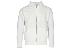 Fruit of the Loom Sweatjacke Classic Hooded Sweat Jacket Weiß/Grau/Creme/Hellgrau