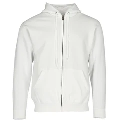 Fruit of the Loom Sweatjacke Classic Hooded Sweat Jacket Weiß/Grau/Creme/Hellgrau