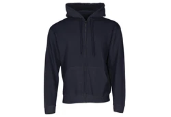 Fruit of the Loom Sweatjacke Classic Hooded Sweat Jacket Dunkelblau/Blau