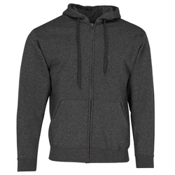 Fruit of the Loom Sweatjacke Classic Hooded Sweat Jacket Dunkelgrau/Grau/Hellgrau