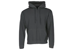 Fruit of the Loom Sweatjacke Classic Hooded Sweat Jacket Dunkelgrau/Grau/Hellgrau
