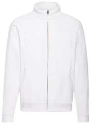 Fruit of the Loom Classic Sweat Jacket Weiß/Creme