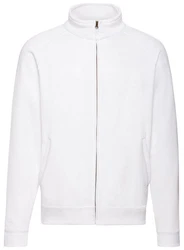 Fruit of the Loom Classic Sweat Jacket Weiß/Creme