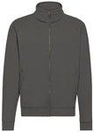 Fruit of the Loom Classic Sweat Jacket Dunkelgrau/Hellgrau/Grau/Khaki/Braun