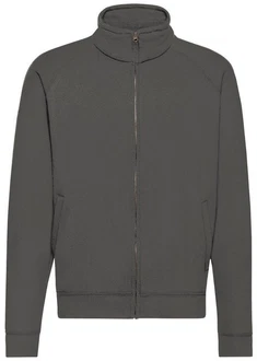 Fruit of the Loom Classic Sweat Jacket Dunkelgrau/Hellgrau/Grau/Khaki/Braun
