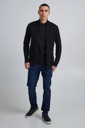 !Solid Strickjacke SDStruan Dunkelblau/Blau
