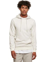 URBAN CLASSICS Hoodie BASIC TERRY Khaki/Beige/Weiß/Grau/Hellgrau