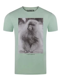 T-Shirt Herren Fotoprintshirt RIVCharly Regular Fit (1-tlg) Kurzarm Tee Shirt mit Rundhalsausschnitt aus 100% Baumwolle