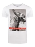 riverso T-Shirt Herren Fotoprintshirt RIVCharly Regular Fit Weiß/Schwarz/Creme/Beige/Rot