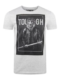 T-Shirt Herren Fotoprintshirt RIVCharly Regular Fit (1-tlg) Kurzarm Tee Shirt mit Rundhalsausschnitt