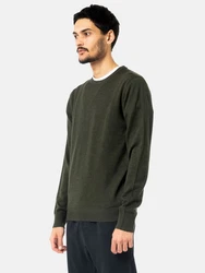 Rusty Strickpullover SLUNG CREW NECK LAYERING KNIT Dunkelgrün