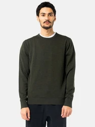 Rusty Strickpullover SLUNG CREW NECK LAYERING KNIT Dunkelgrün