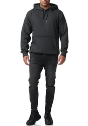 Smith & Solo Kapuzensweatshirt Hoodie Herren Dunkelgrau/Grau/Hellgrau/Schwarz