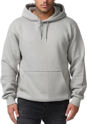 Smith & Solo Kapuzensweatshirt Hoodie Herren Grau/Hellgrau