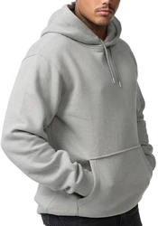 Smith & Solo Kapuzensweatshirt Hoodie Herren Grau/Hellgrau