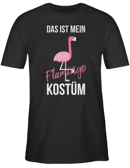 Shirtracer T-Shirt Das ist mein Flamingo Kostüm Pink Shirtracer T-Shirt Das ist mein Flamingo Kostüm Pink