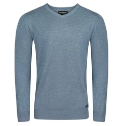 Riverso Sweatshirt Herren V-Neck Pullover RIVEmil Regular Fit 