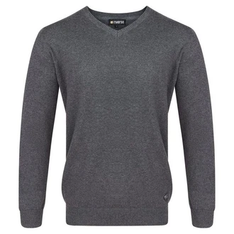 Riverso Sweatshirt Herren V-Neck Pullover RIVEmil Regular Fit 