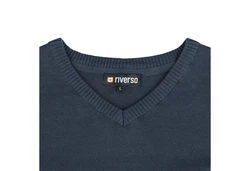 Riverso Sweatshirt Herren V-Neck Pullover RIVEmil Regular Fit 