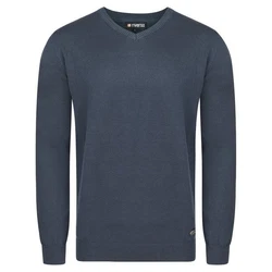 Riverso Sweatshirt Herren V-Neck Pullover RIVEmil Regular Fit 