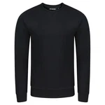 riverso Herren Pullover RIVPhillip Sweatshirt Basic Rundhals Sweater Pulli Langarm Regular Fit Einfarbig Schwarz/Dunkelblau