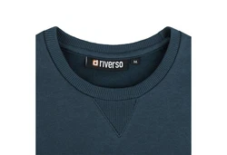 riverso Herren Pullover RIVPhillip Sweatshirt Basic Rundhals Sweater Pulli Langarm Regular Fit Einfarbig 