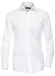 CASAMODA Businesshemd Herren Hemd extra langer Arm regular fit weiß (HL20, 43)