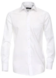 CASAMODA Businesshemd Herren Hemd extra langer Arm regular fit weiß (HL20, 43)