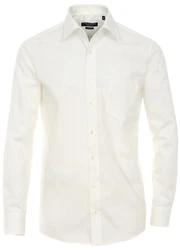 CASAMODA Businesshemd Herren Hemd extra langer Arm regular fit creme (HL22, 43)
