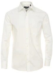 CASAMODA Businesshemd Herren Hemd extra langer Arm regular fit creme (HL22, 43)