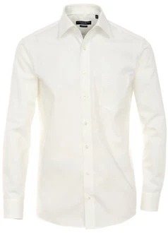 CASAMODA Businesshemd Herren Hemd extra langer Arm regular fit creme (HL22, 43)