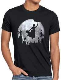 T-Shirt Vollmond ber London mary poppins peter pan kinderbuch mrchen