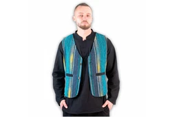 Kunst und Magie Kurzweste Bunte