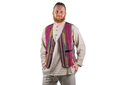 Kunst und Magie Kurzweste bunte
