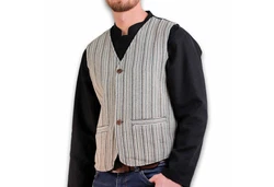KUNST UND MAGIE Anzugweste Gilet Alternative Grau/Hellgrau/Hellblau/Schwarz