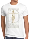 style3 T-Shirt Vitruvianischer Eren Jäger on Attack Aufklärungstruppe Weiß/Beige