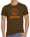 style3 T-Shirt Jedimeister Dunkelgrün/Braun