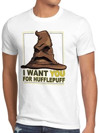 T-Shirt Haus Dachs schule zauberei erde potter zauberschule harry