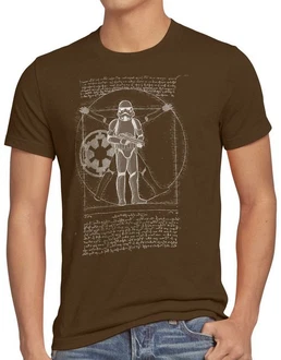 style3 T-Shirt Vitruvianische Stormtrooper Return Star Krieg Wars Vader der Sterne