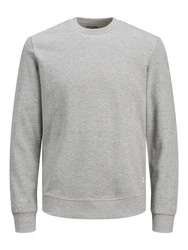 JACK & JONES Sweatshirt 'Basic' Grau