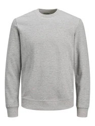 JACK & JONES Sweatshirt 'Basic' Grau