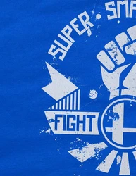 Smash Pro T-Shirt (style3) Blau/Hellblau/Dunkelblau