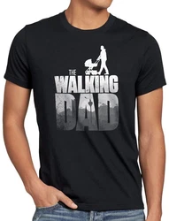 style3 T-Shirt The Walking Dad Schwarz/Grau/Rot/Beige