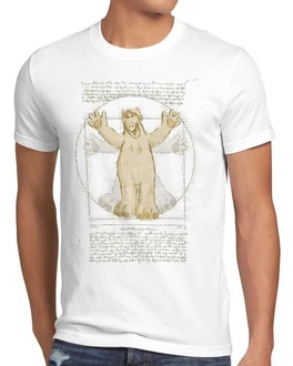style3 T-Shirt Virtuvianischer Alf Beige/Weiß/Grün/Braun style3 T-Shirt Virtuvianischer Alf Beige/Weiß/Grün/Braun
