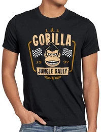 T-Shirt Jungle Rallye Kart n64 Switch super mario kart nintendo