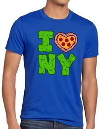 T-Shirt Love NY pizza new york turtles teenage schildkrte mutant ninja hero