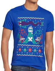 style3 T-Shirt Splash (3) Dunkelblau/Blau/Hellblau