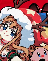 style3 Print-Shirt X-mas Gamer Girl Rot