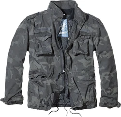 Brandit Kurzjacke M65 Giant Jacket Dunkelgrün/Blau/Dunkelgrau/Grau/Dunkelblau