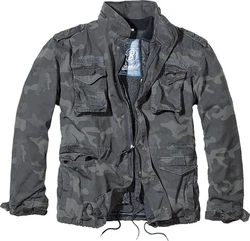 Brandit Kurzjacke M65 Giant Jacket Dunkelgrün/Blau/Dunkelgrau/Grau/Dunkelblau